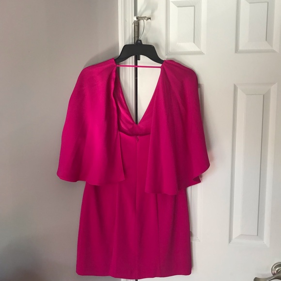 STUNNING Intermix Cape Dress - Picture 6 of 8